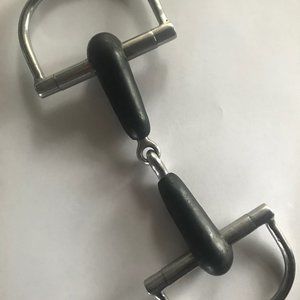 Rubber Hunter D Ring Bit Snaffle